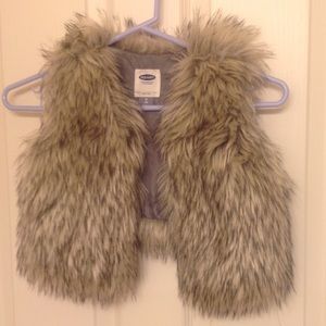 Old Navy Faux Fur Vest